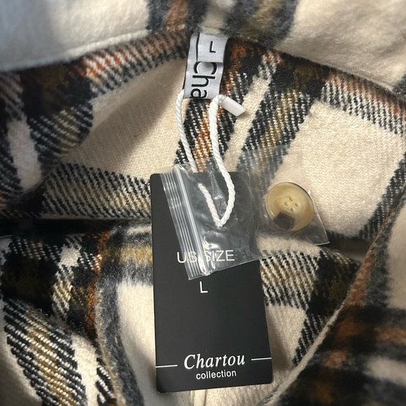 Long Plaid Shacket - Picture 5 of 6